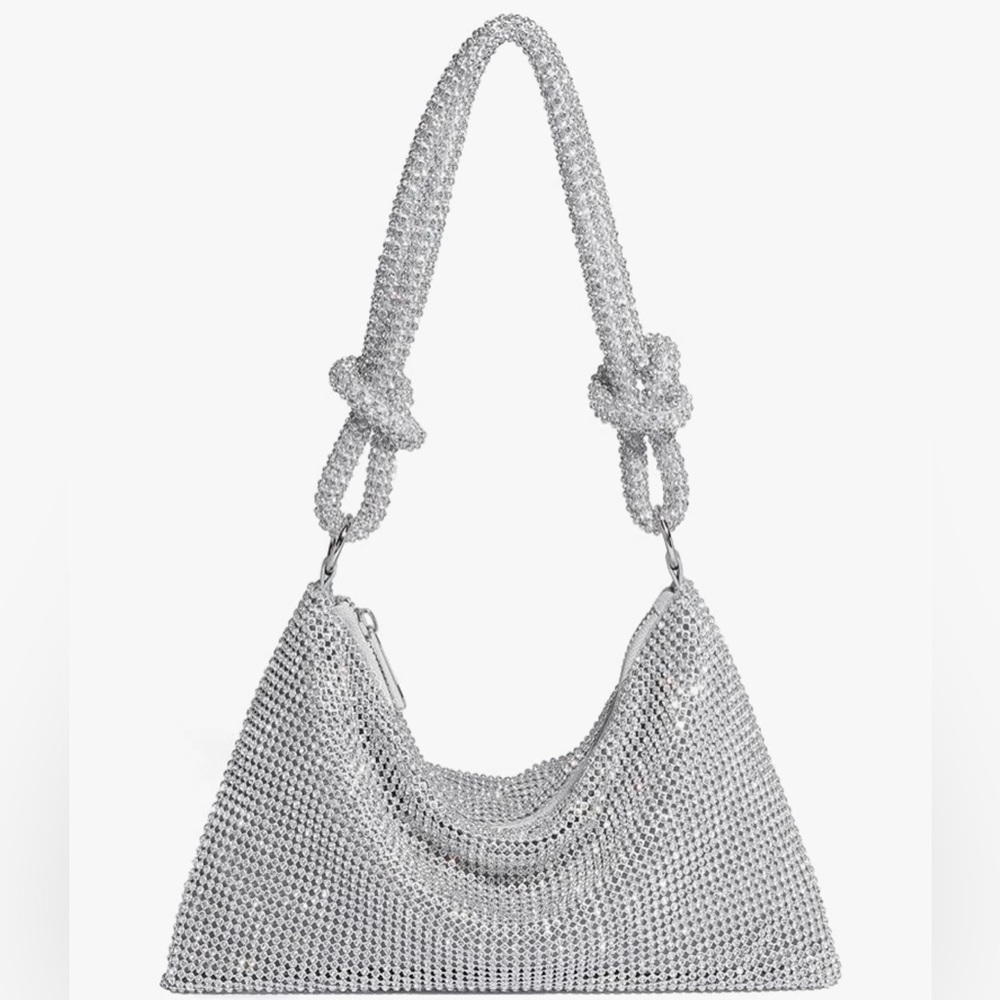 Elegant Silver Women's Bag